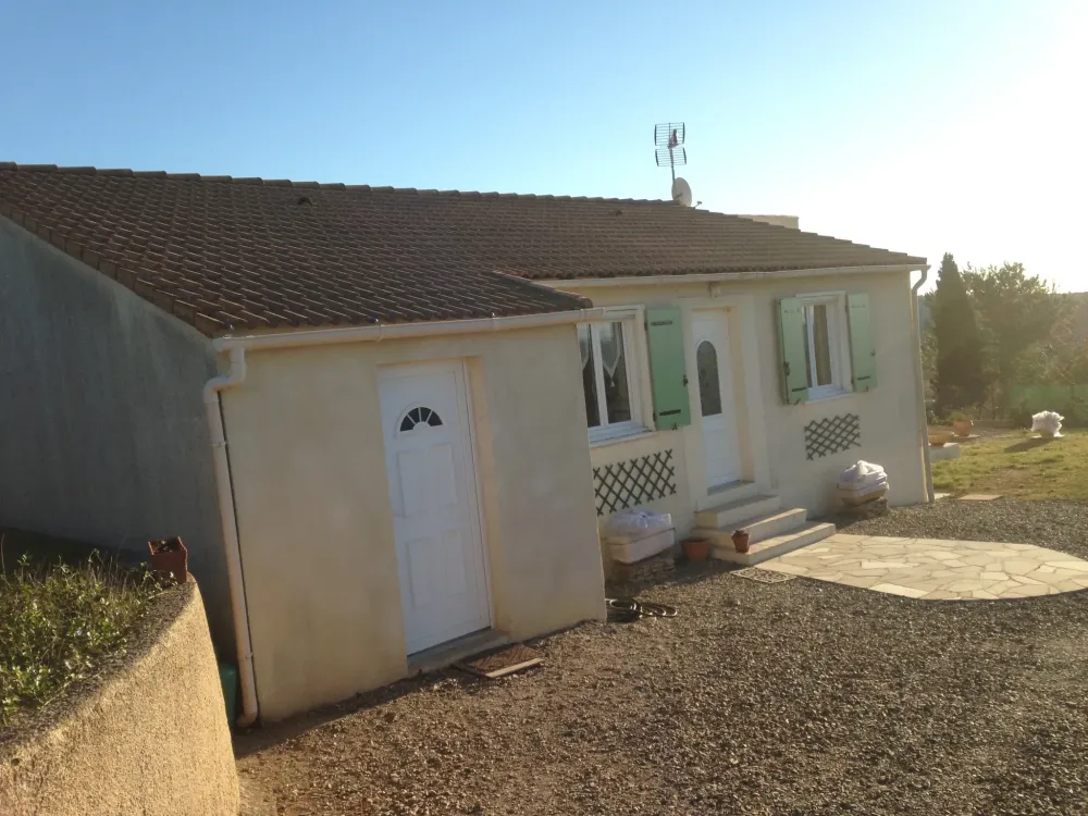 projet isolation et facade -  avant