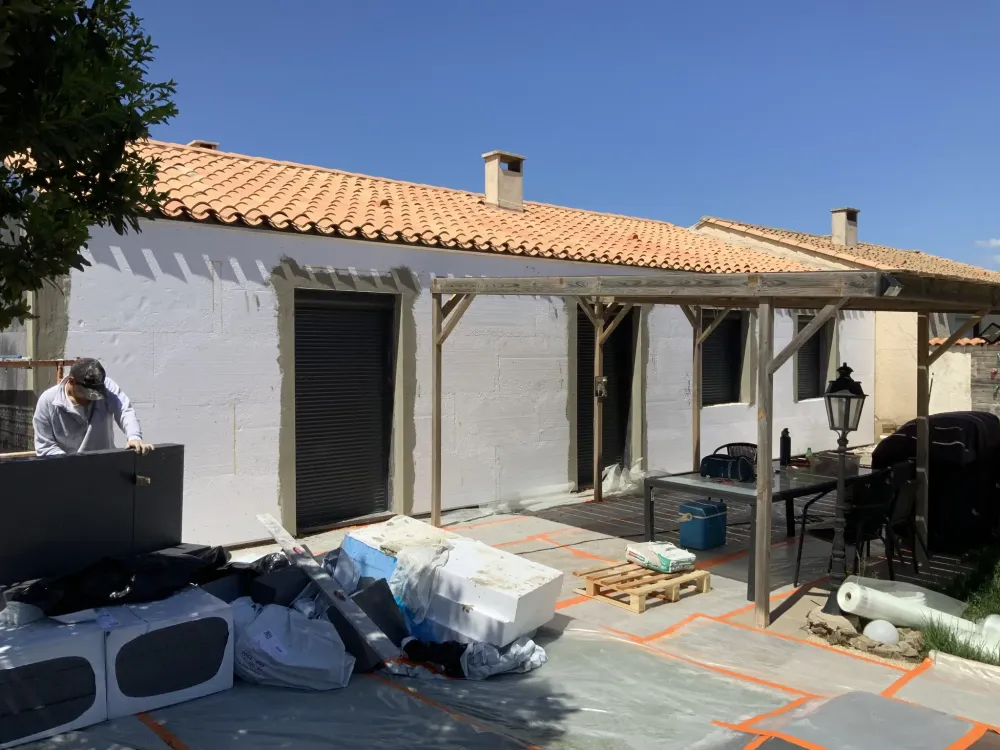 projet renovation de facade 2 - pendant